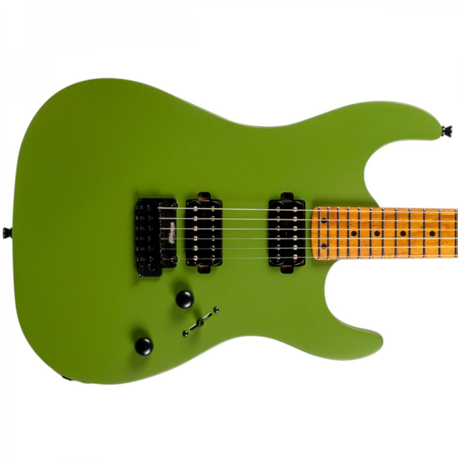 Jet Guitars JS-500 MGR Roasted Maple HH - Matt Green